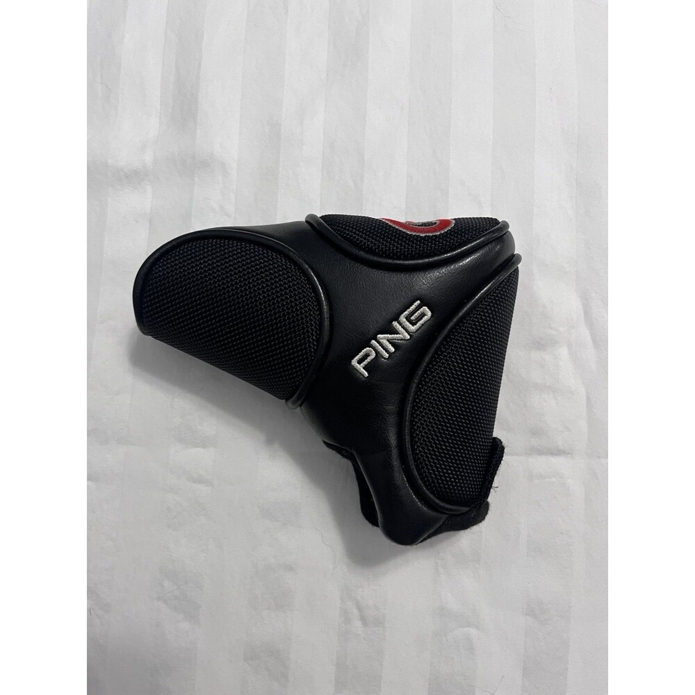 PING G2 Blade Putter Headcover Black Red Golf Club Head Cover Heel-Toe Anser